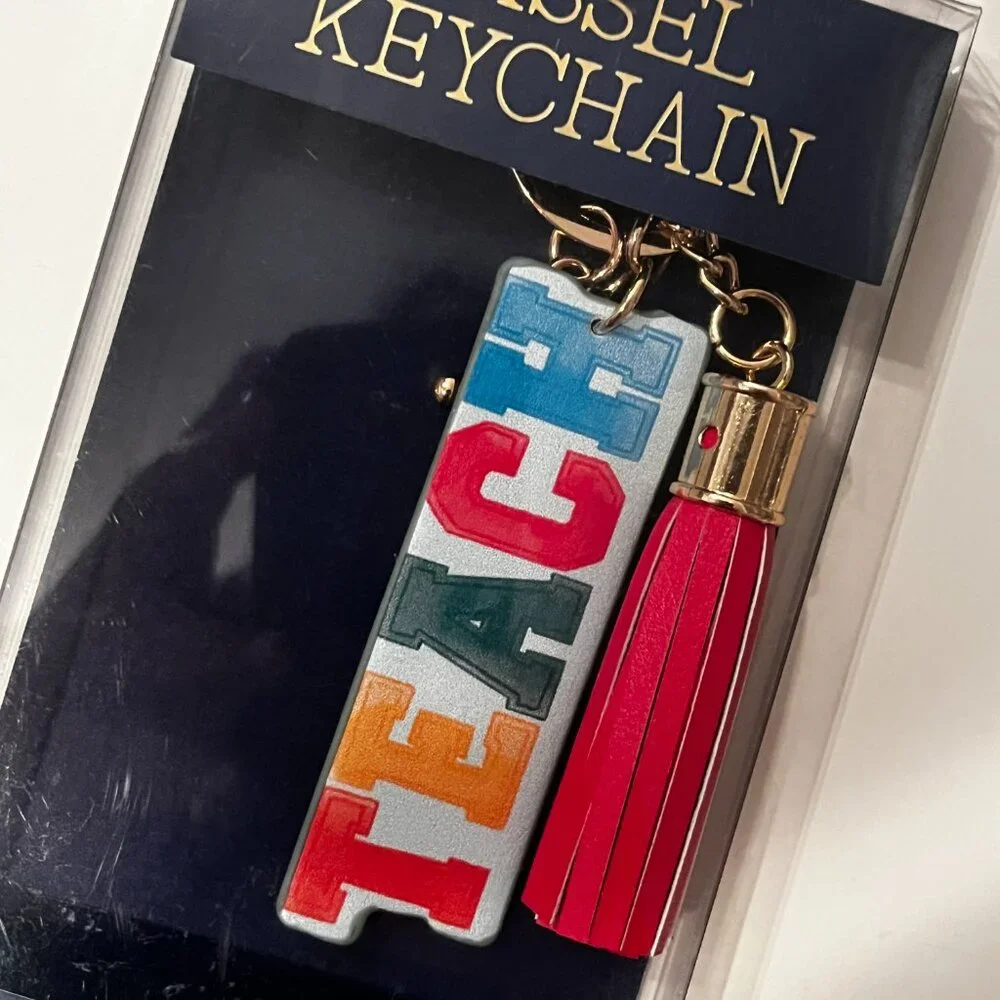Teacher Tassel Keychain (new‎ / w/a/x)
